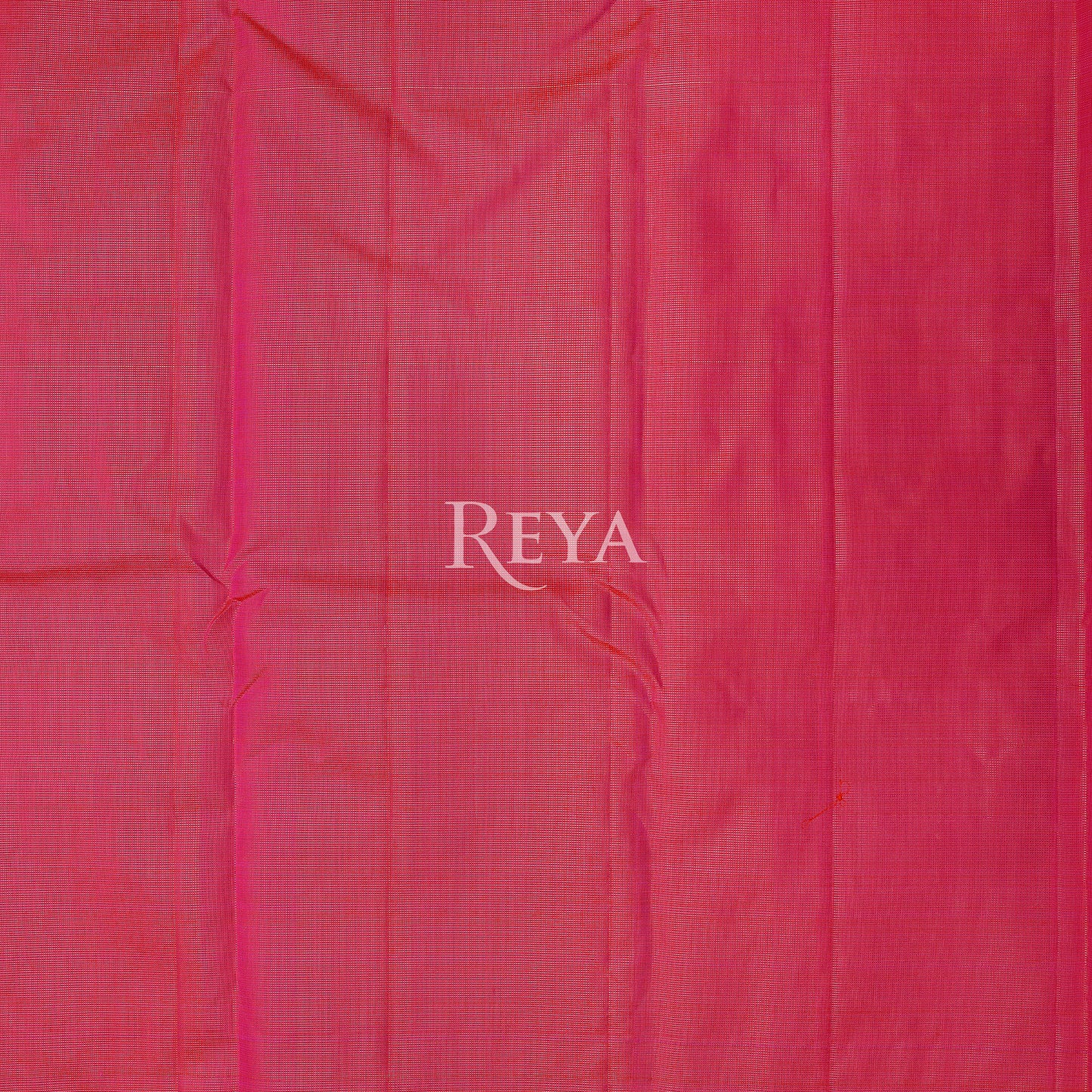 Radiant Ruby Kanjeevaram' in pink and gold zari florals